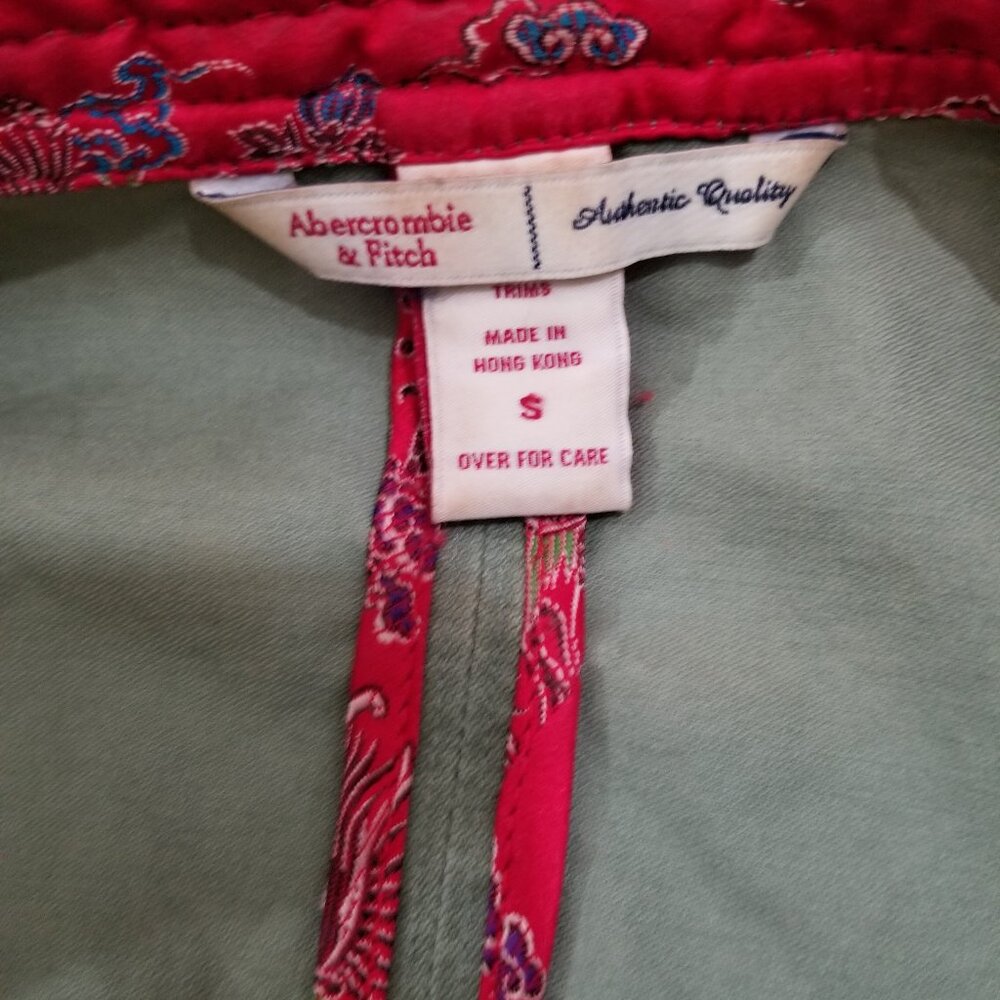 Abercrombie & Fitch Green jacket, size S - Picture 15 of 16